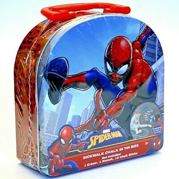 ⚜️Marvel Spider-Man Side Walk Chalk! NWT! - Picture 6 of 6